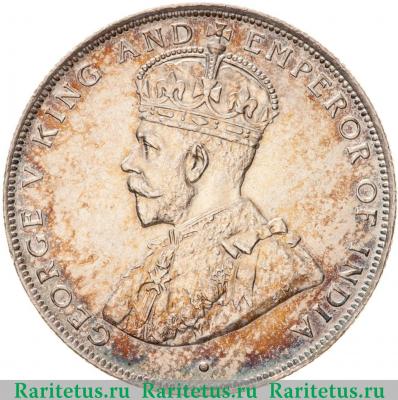 50 центов (cents) 1911 года   Британский Гондурас