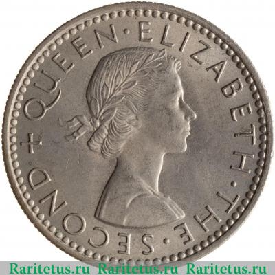 6 пенсов (pence) 1960 года   Новая Зеландия