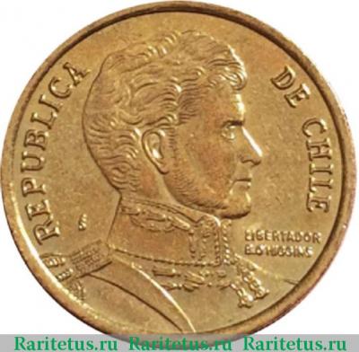 10 песо (pesos) 2013 года   Чили