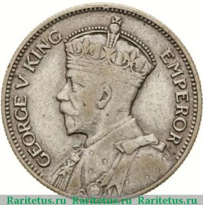 1 шиллинг (shilling) 1935 года   Фиджи