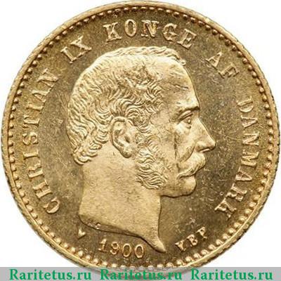 10 крон (kroner) 1900 года  
