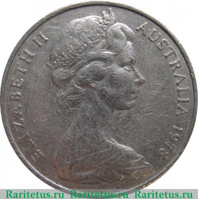 20 центов (cents) 1978 года   Австралия