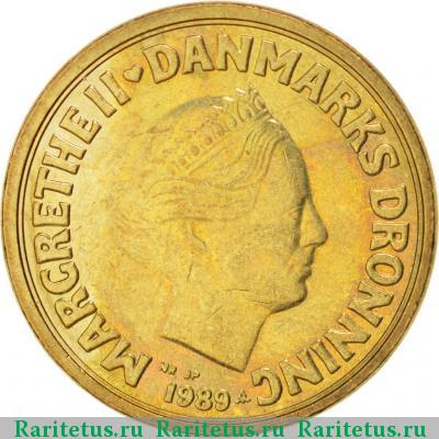 10 крон (kroner) 1989 года   Дания