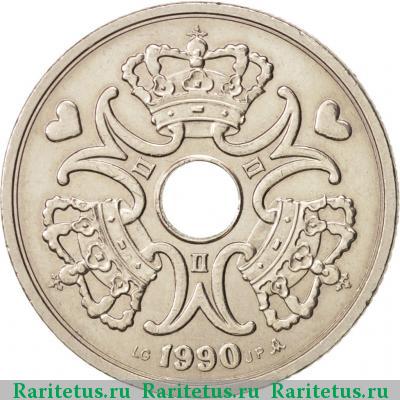 5 крон (kroner) 1990 года  