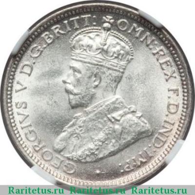 6 пенсов (pence) 1921 года   Австралия