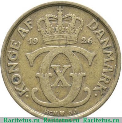 1 крона (krone) 1926 года  Дания