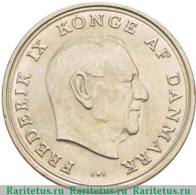 1 крона (krone) 1972 года  Дания