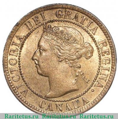 1 цент (cent) 1893 года   Канада