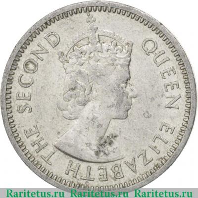 5 центов (cents) 1989 года   Белиз