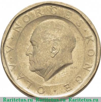 10 крон (kroner) 1986 года  