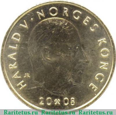 10 крон (kroner) 2008 года  