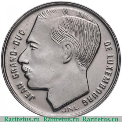 1 франк (franc) 1988 года   Люксембург