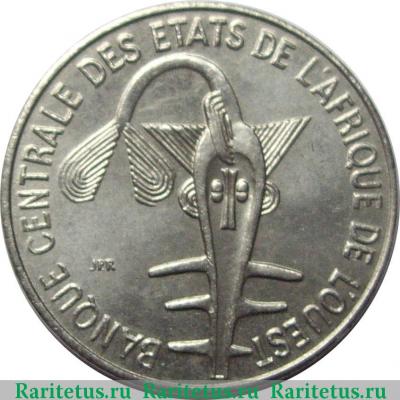 1 франк (franc) 1978 года   Западная Африка (BCEAO)