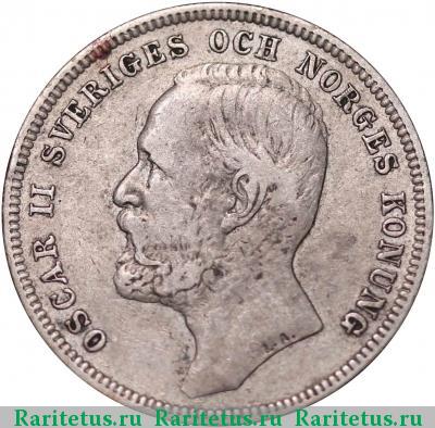 1 крона (krona) 1903 года  Швеция