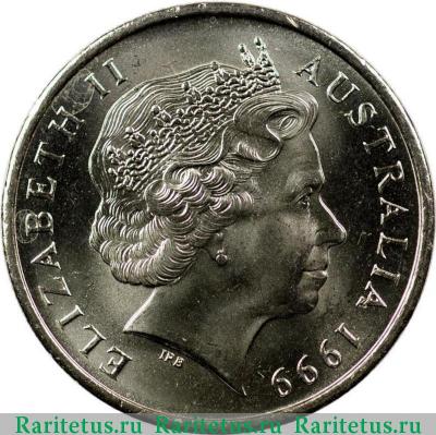 5 центов (cents) 1999 года   Австралия