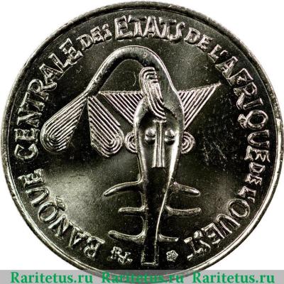 50 франков (francs) 2000 года   Западная Африка (BCEAO)