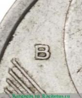 Деталь монеты 1 франк (franc) 1944 года В  Франция
