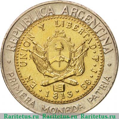 1 песо (peso) 1995 года  Аргентина