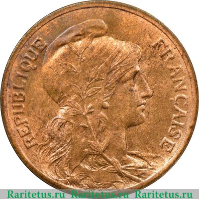 5 сантимов (centimes) 1898 года   Франция
