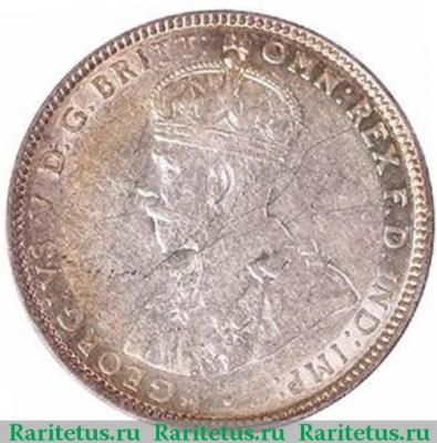 1 шиллинг (shilling) 1918 года   Австралия