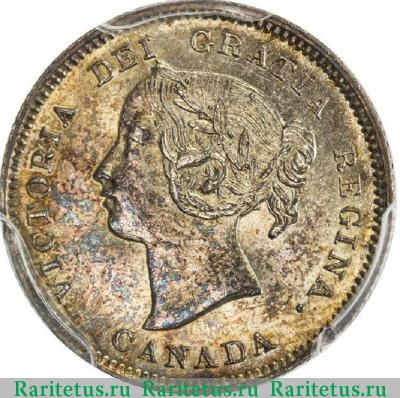 5 центов (cents) 1900 года   Канада