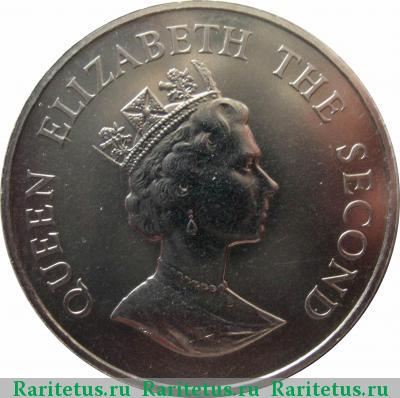 50 пенсов (pence) 1990 года  Фолклендские острова Фолклендские острова