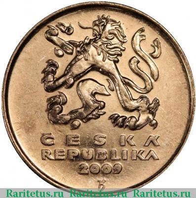 5 крон (korun) 2009 года   Чехия