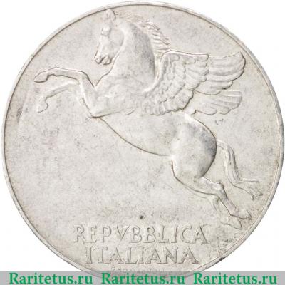 10 лир (lire) 1949 года   Италия
