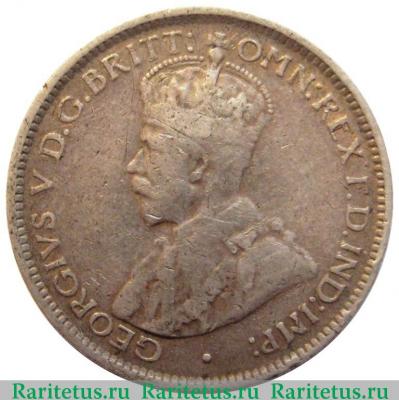 6 пенсов (pence) 1914 года   Британская Западная Африка