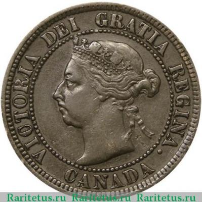 1 цент (cent) 1892 года   Канада