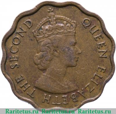 1 цент (cent) 1971 года   Британский Гондурас