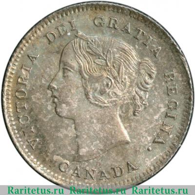5 центов (cents) 1901 года   Канада