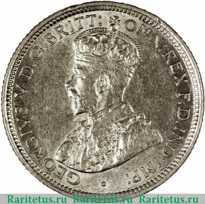 6 пенсов (pence) 1913 года   Британская Западная Африка