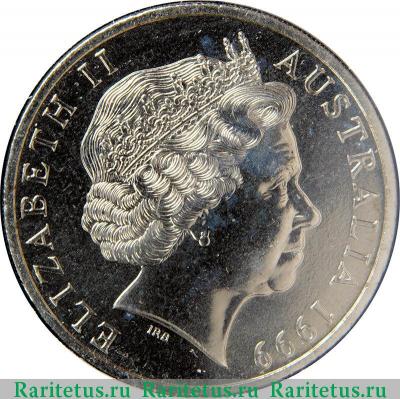 20 центов (cents) 2001 года  утконос Австралия