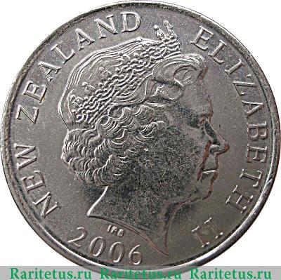 50 центов (cents) 2006 года   Новая Зеландия
