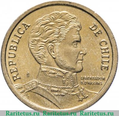 10 песо (pesos) 2012 года   Чили