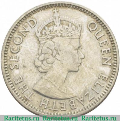 25 центов (cents) 1980 года   Белиз
