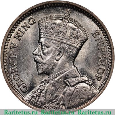 3 пенса (pence) 1935 года   Южная Родезия