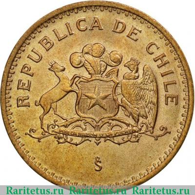 100 песо (pesos) 1997 года   Чили