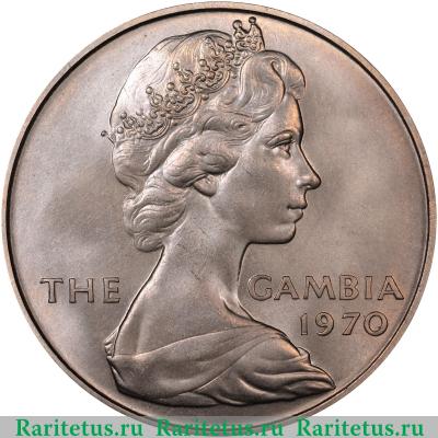 8 шиллингов (shillings) 1970 года   Гамбия