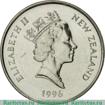 5 центов (cents) 1996 года   Новая Зеландия