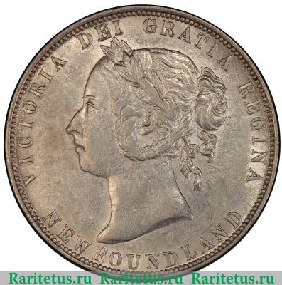 50 центов (cents) 1900 года   Ньюфаундленд