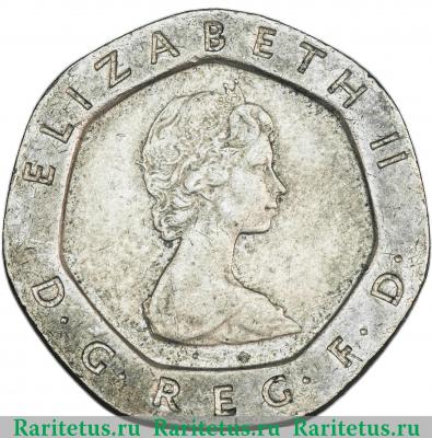 20 пенсов (pence) 1982 года   Великобритания