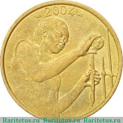 25 франков (francs) 2004 года   Западная Африка (BCEAO)