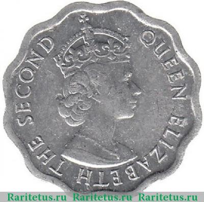 1 цент (cent) 1976 года   Белиз