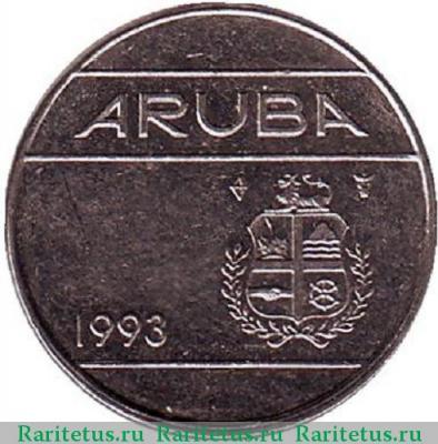 10 центов (cents) 1993 года   Аруба
