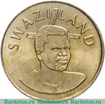 5 эмалангени (emalangeni) 1999 года   Свазиленд