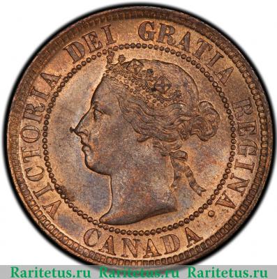 1 цент (cent) 1900 года   Канада