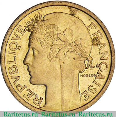 1 франк (franc) 1936 года   Франция