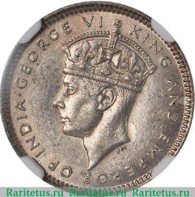 10 центов (cents) 1942 года   Британский Гондурас